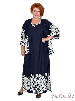 Костюм Модель №1086 размеры 44-84 - Plusmoda фото 2