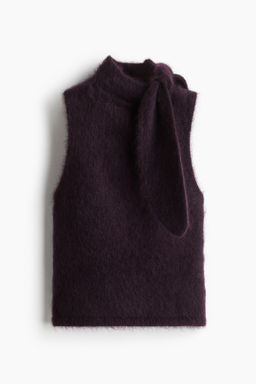 Top en mezcla de mohair con cuello fular - H&m фото 2