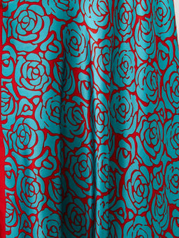 Большой, мягкий, тонкий и очень нежный двусторонний палантин с рисунком - Tantino фото 12