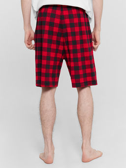 Шорты мужские домашние в клетку - Mark formelle фото 4