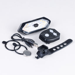 Фонарь задний COMIRON 1820 корпус ABS; свет LED; Аккум 500mAh. Вес 54гр. /уп60/120/ - Галеонтрейд фото 4