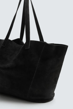 LEATHER TOTE BAG - Zara фото 7