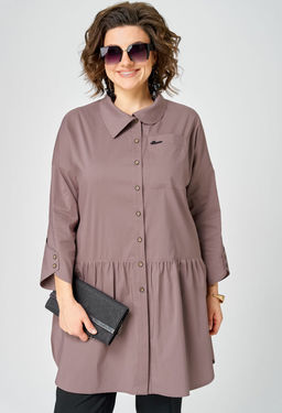 Блуза EVA GRANT 7068-1 капучино