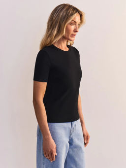 Футболка облегающего кроя из хлопка SLIM0726-50 / Zarina