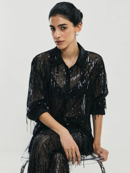 Блузка с пайетками / Zarina