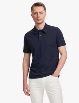 Lacivert Regular Fit D__meli Polo Yaka Ti__rt