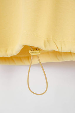 Antrasit Oversize/Genis Kal?p Kal?n Ici Polarl? Orme Sweatshirt TWOAW26SW00115 - Trendyolmilla фото 11