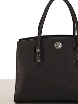 LACCOMA сумка WJ7249-черный эко кожа хлопок фото 6