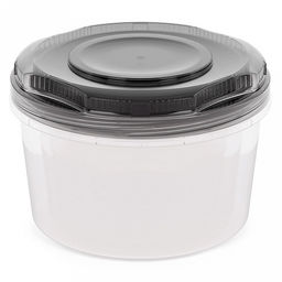 Контейнер для продуктов пластмассовый, набор 3 шт: 0,7л, 1л, 1,5л, подходит для СВЧ (Россия) - Домашняя мода фото 4