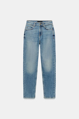 JEANS Z1975 MOM FIT TIRO ALTO / ?ndigo - Zara фото 8