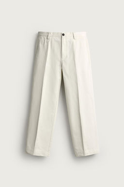 PANTAL?N CHINO RELAXED FIT LAVADO / Crudo - Zara фото 5