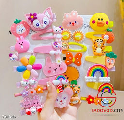 Заколки детские набор 14 шт