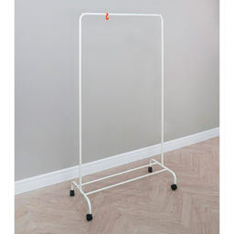 Вешалка гардеробная металл. "Радуга 2" белый