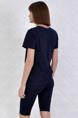 Арт. 2715 Костюм с велосипедками 42-50 (5 шт) Цвет:верх-фуксия, низ-фуксия - Калинка фото 16