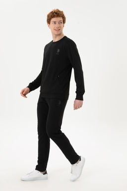 Мужские черные спортивные штаны Неожиданная скидка в корзине