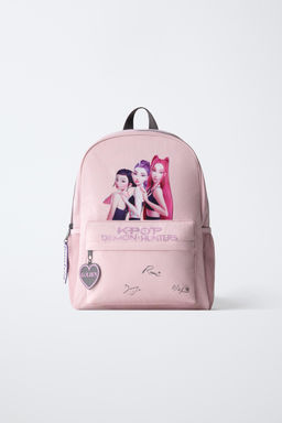 MOCHILA KPOP DEMON HUNTERS NETFLIX / Rosa