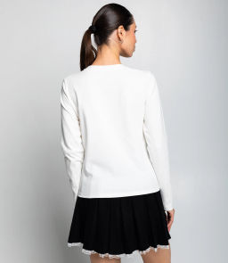 Лонгслив #КТ8921 (2), молочный - Dommod фото 3