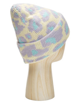 Шапка жен. шерсть+акр LB-BR55025 yellow/mint - Labbra фото 2