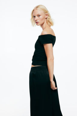 Top off-the-shoulder corto - H&m фото 4