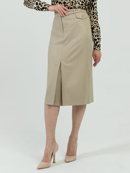 Юбка, прямого силуэта на подкладке