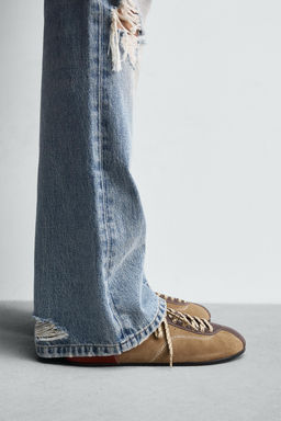 LEATHER TRAINERS HARRY LAMBERT FOR ZARA X DISNEY  фото 2