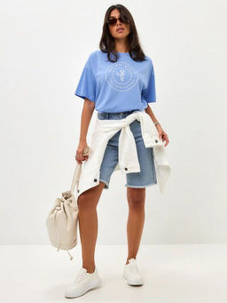 Футболка F312-03-771 l.blue - Fine joyce фото 5