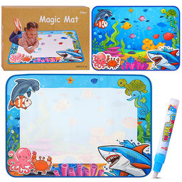 Коврик для рисования "Подводный мир" в коробке