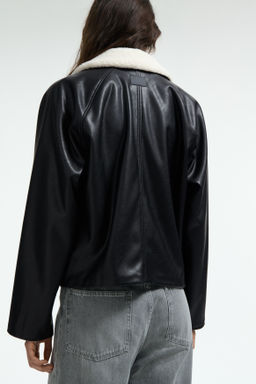 Chaqueta con cuello de borreguito - H&m фото 4