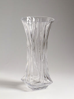 Ваза «Эбба», 25×12 см, стекло, прозрачная
