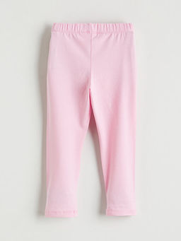 Beli Lastikli Bask?l? K?z ?ocuk Tayt