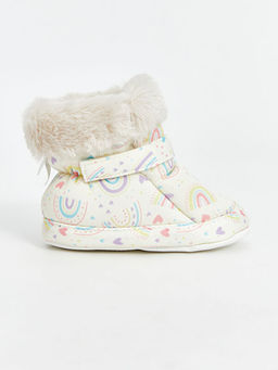 Bask?l? C?rt C?rtl? Erkek Bebek Y?r?me ?ncesi Ev Botu - Waikiki фото 3