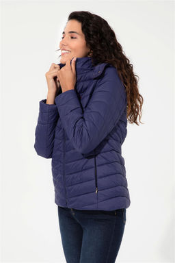 Женское темно-синее пальто Неожиданная скидка в корзине - U.s. polo assn фото 3