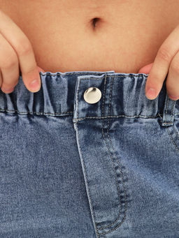 Джинсы-багги для девочек - Синий мир фото 13