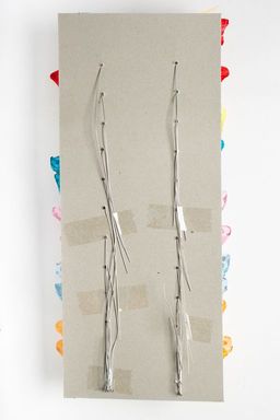 Бабочки декоративные 6 см на проволоке (24 шт) SF-2559, ассорти - No name фото 2