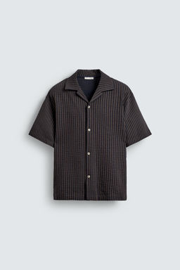 SEERSUCKER COMFORT SHIRT - Zara фото 6