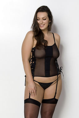 Malwia corset Black
