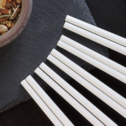 Палочки для суши «Геометрия», набор 10 шт., 24.5 см, керамика