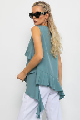 Туника Марта (зеленый) - Эльза фото 5