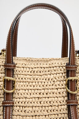 WOVEN MINI TOTE BAG - Zara фото 10