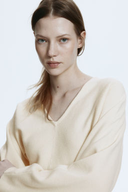 Top de punto con escote en V - H&m фото 6