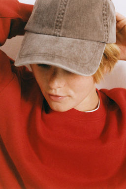 STORIESZ - GORRA EFECTO LAVADO / Marr?n