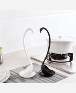 Половник Лебедь. Цвет белый/черный 904719 - Yiwu youda import & export co фото 3