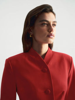 Жакет без лацканов, ML877/bedrum - Emka фото 3