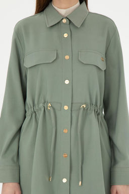 Женская рубашка зеленого цвета с длинным рукавом Неожиданная скидка в корзине - U.s. polo assn фото 6