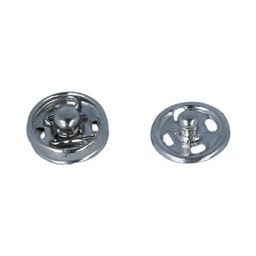 Кнопка пришивная Gamma KL-070 металл d 7 мм 10 шт. никель