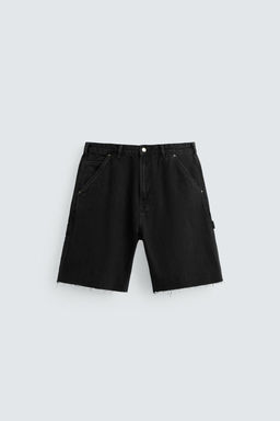 CARPENTER POCKET DENIM BERMUDA SHORTS - Zara фото 15