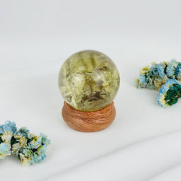 Шар из Цитрина на подставке