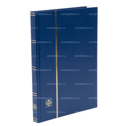 Альбом для марок на 32 страницы Einsteckbuch BASIC (Синий) LEUCHTTURM 337308