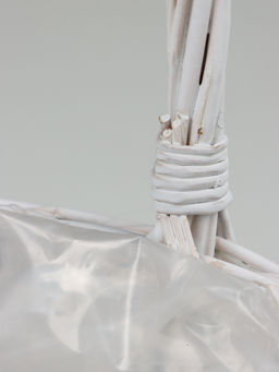 Корзина плетёная Dayton, ива, белый