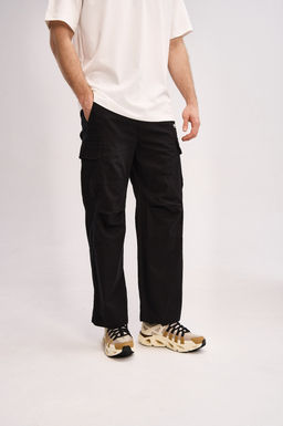 Брюки карго текстильные Черный ANTA SKATE Woven Casual Pants фото 3